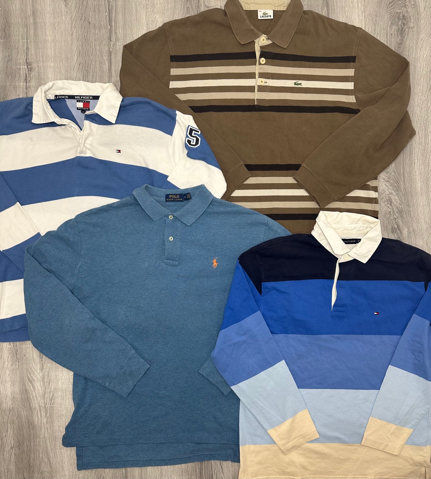 Polos de Manga Larga Premium de Marca